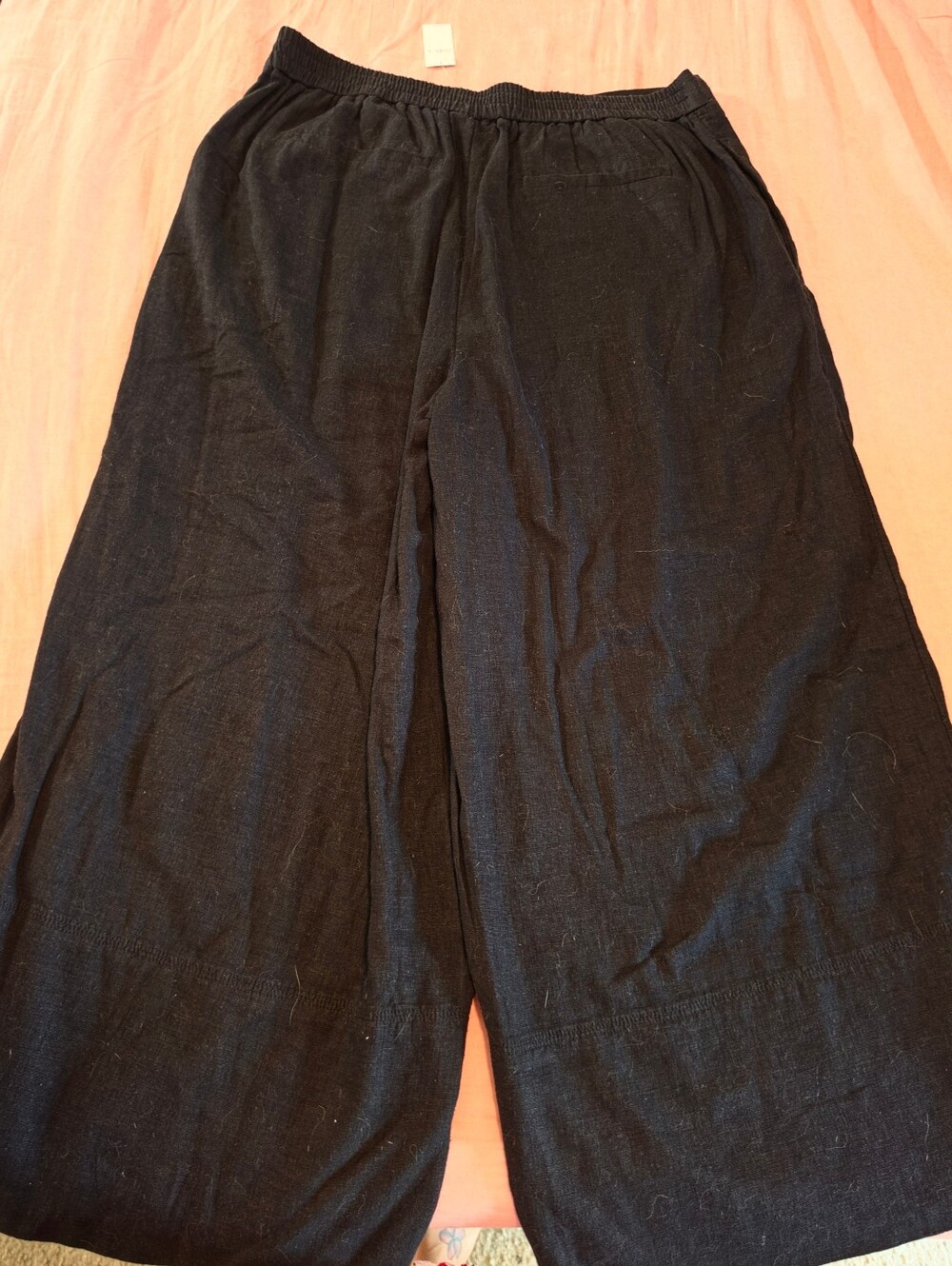 Nwt Banana Republic Black Linen Pant Size Large